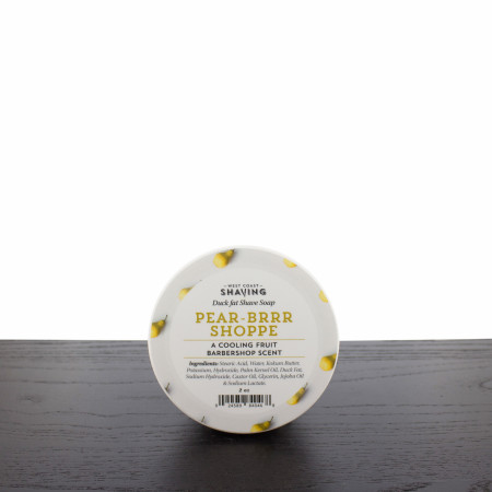 Product image 0 for WCS Duck Fat Shaving Soap, Pear-Brrr Shoppe, 2 oz